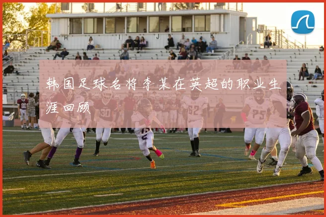 韩国足球名将李某在英超的职业生涯回顾